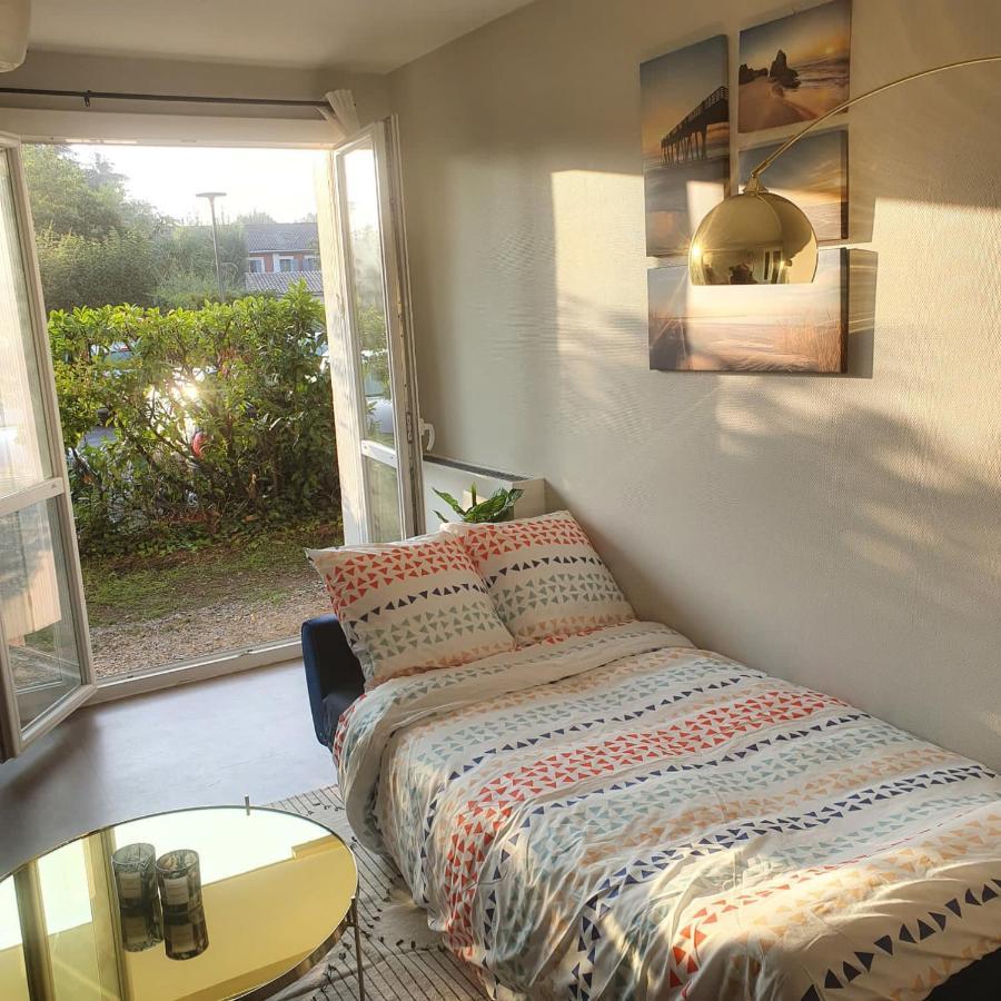 Appartement Toulouse Blagnac Aeroport Iut Parking Proche De Toutes Commodites Belle Terrasse Netflix 外观 照片