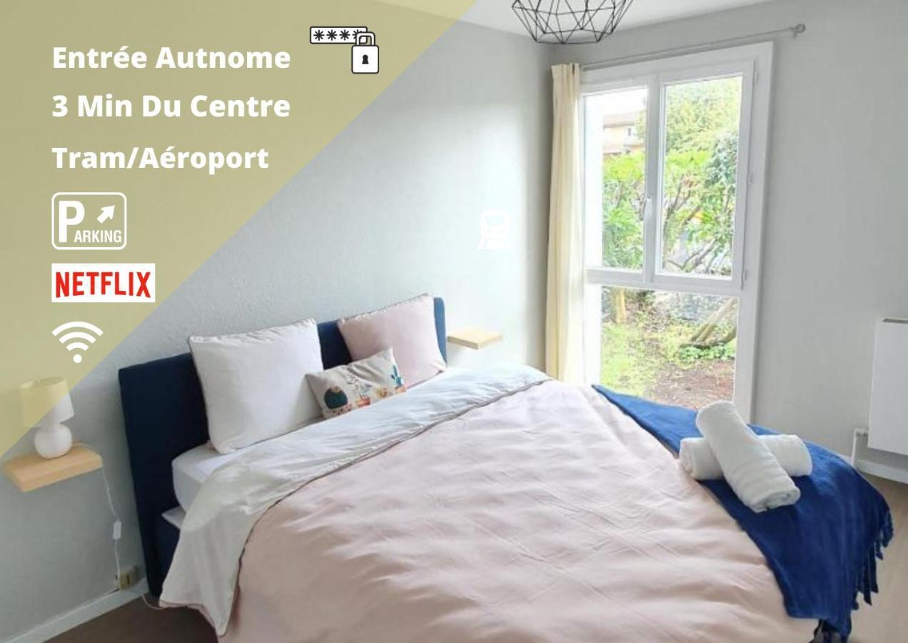 Appartement Toulouse Blagnac Aeroport Iut Parking Proche De Toutes Commodites Belle Terrasse Netflix 外观 照片